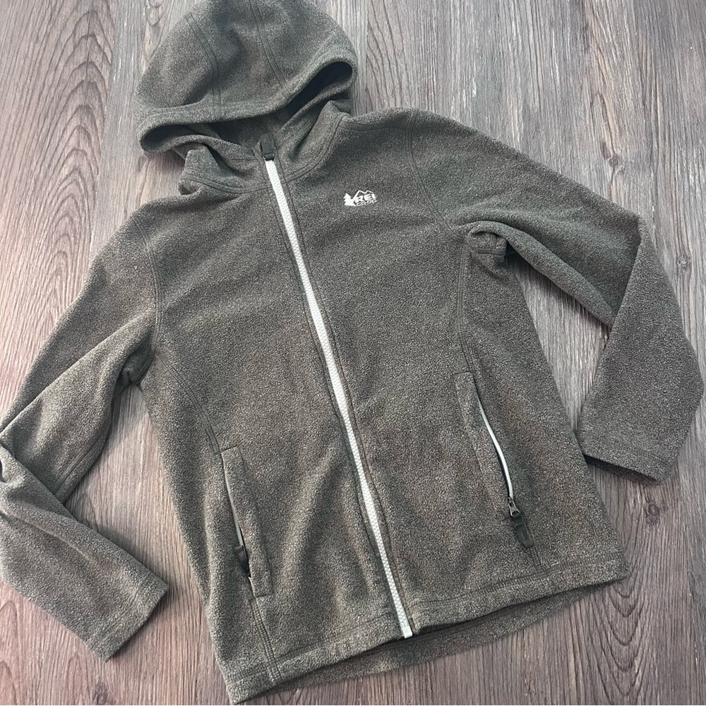 REI kids fleece jacket 10-12y